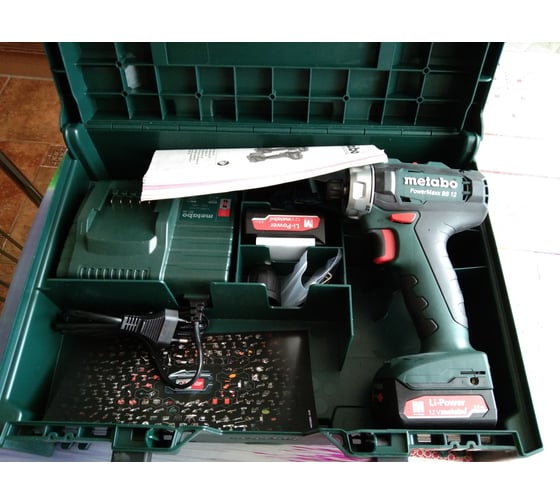 Аккумуляторная дрель-шуруповерт Metabo PowerMaxx BS 12 601036500 29