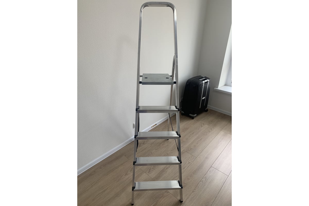 Алюминиевая стремянка 5 ступеней Gigant AS 105 - выгодная цена, отзывы ...