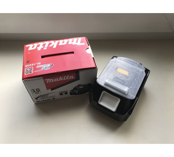 Аккумулятор 18 В, 3.0 Ач, Li-Ion Makita BL1830B 197599-5 14