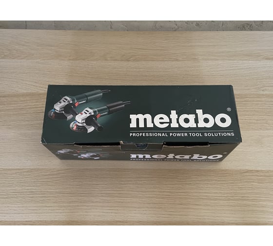 Угловая шлифовальная машина w 850 125 metabo 603608010