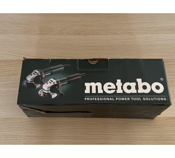 Угловая шлифовальная машина w 850 125 metabo 603608010