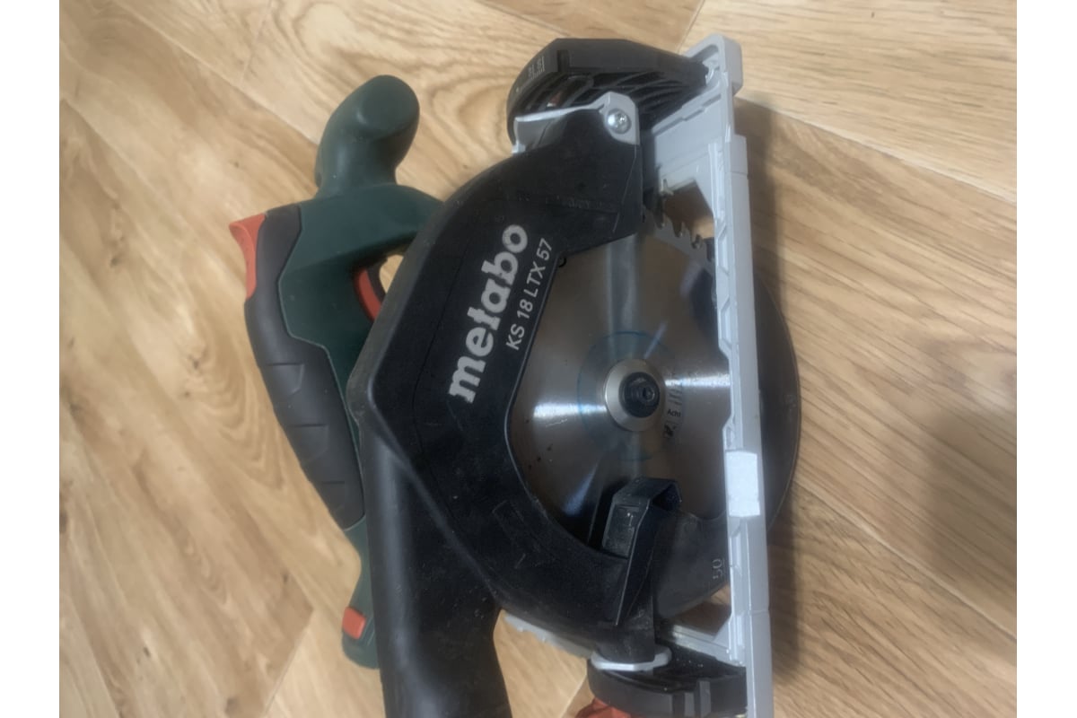 Аккумуляторная дисковая пила Metabo KS 18 LTX 57 T0348 - выгодная цена ...
