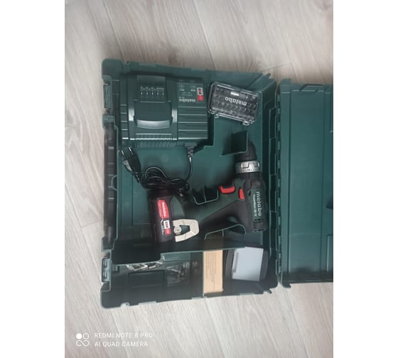 Аккумуляторная дрель-шуруповерт Metabo PowerMaxx SB 12 601076500 9