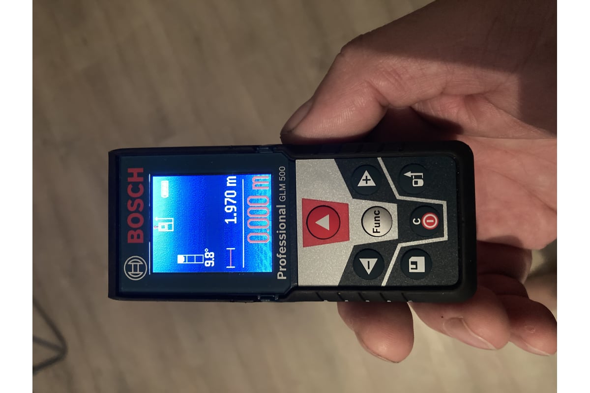Лазерный дальномер Bosch GLM 500 Professional 0.601.072.H00 - выгодная ...