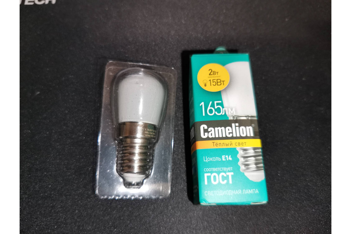 Светодиодная лампа Camelion LED2-T26/830/E14 2Вт 220В 13153