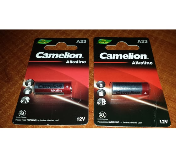 Батарейка Camelion LR23A BL-1 Mercury Free A23-BP1 12В 12827 - выгодная ...
