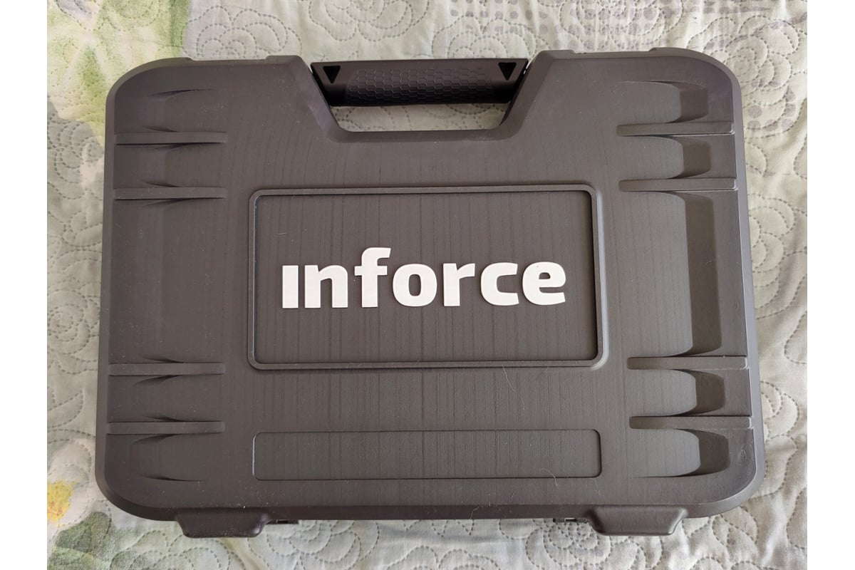 Набор инструментов Inforce 85 предметов 1/2", 1/4" Inforce, Сталь Cr-V ...