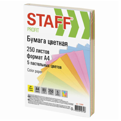 Бумага цветная офисная - купить по выгодной цене от 29 рублей ...