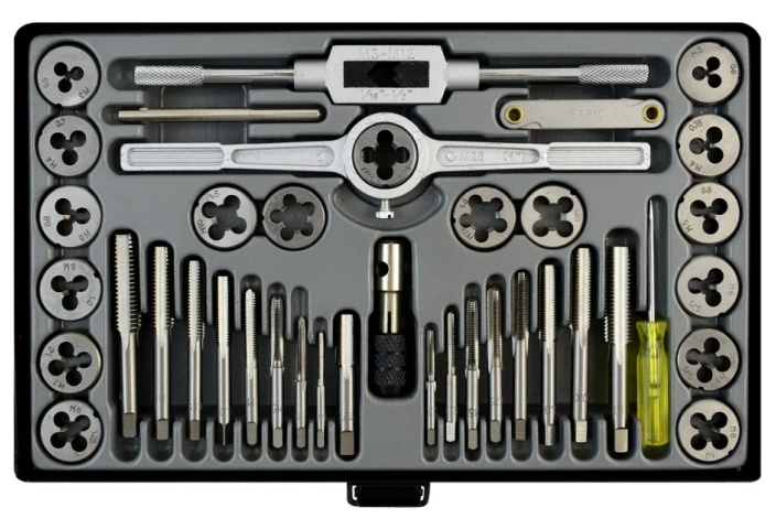 Наборы для нарезания резьбы: купить резьбонарезной комплект по выгодной цене – онлайн-гипермаркет ВсеИнструменты.ру