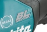 Аккумуляторная угловая шлифовальная машина makita xgt ga013gz
