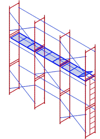 Как установить строительные леса: рамные, Вишнева, клиновые, хомутовые, штыревые