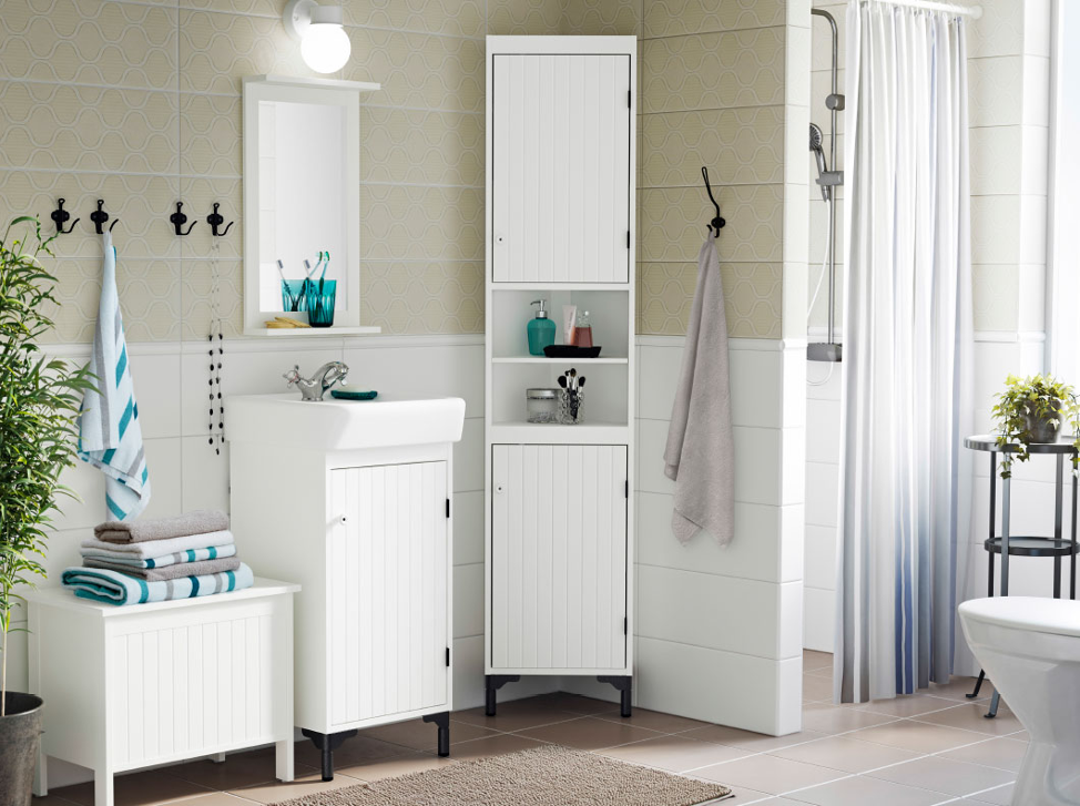 Какая мебель для ванной комнаты есть в IKEA? | Дизайн интерьера | Дзен
