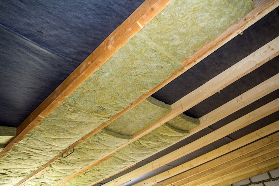 Шумоизоляция потолка под натяжной потолок